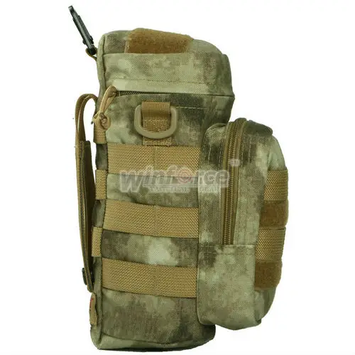 Ремень для тактического снаряжения WINFORCE/WU-15 держатель для бутылок MOLLE/ CORDURA/гарантированное качество военный и Открытый Универсальный мешочек