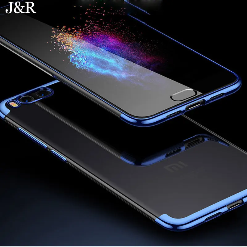 J &amp R Прозрачный чехол для Xiaomi Redmi Note 4 4X 4A 5A 5 Pro Plus mi 5x6 6X x 2S 3 Роскошная мягкая задняя