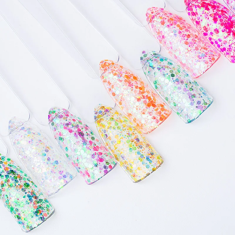 4 коробки/набор блестки для дизайна ногтей|Блестки ногтей| |