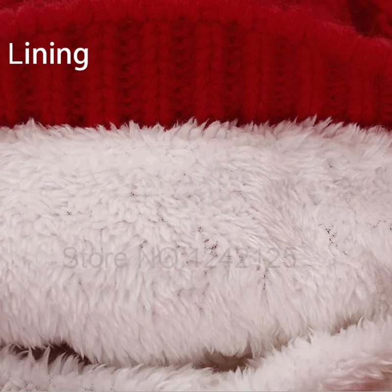 Новинка Стильная Милая осенне-зимняя вязаная шапка для девочек женские