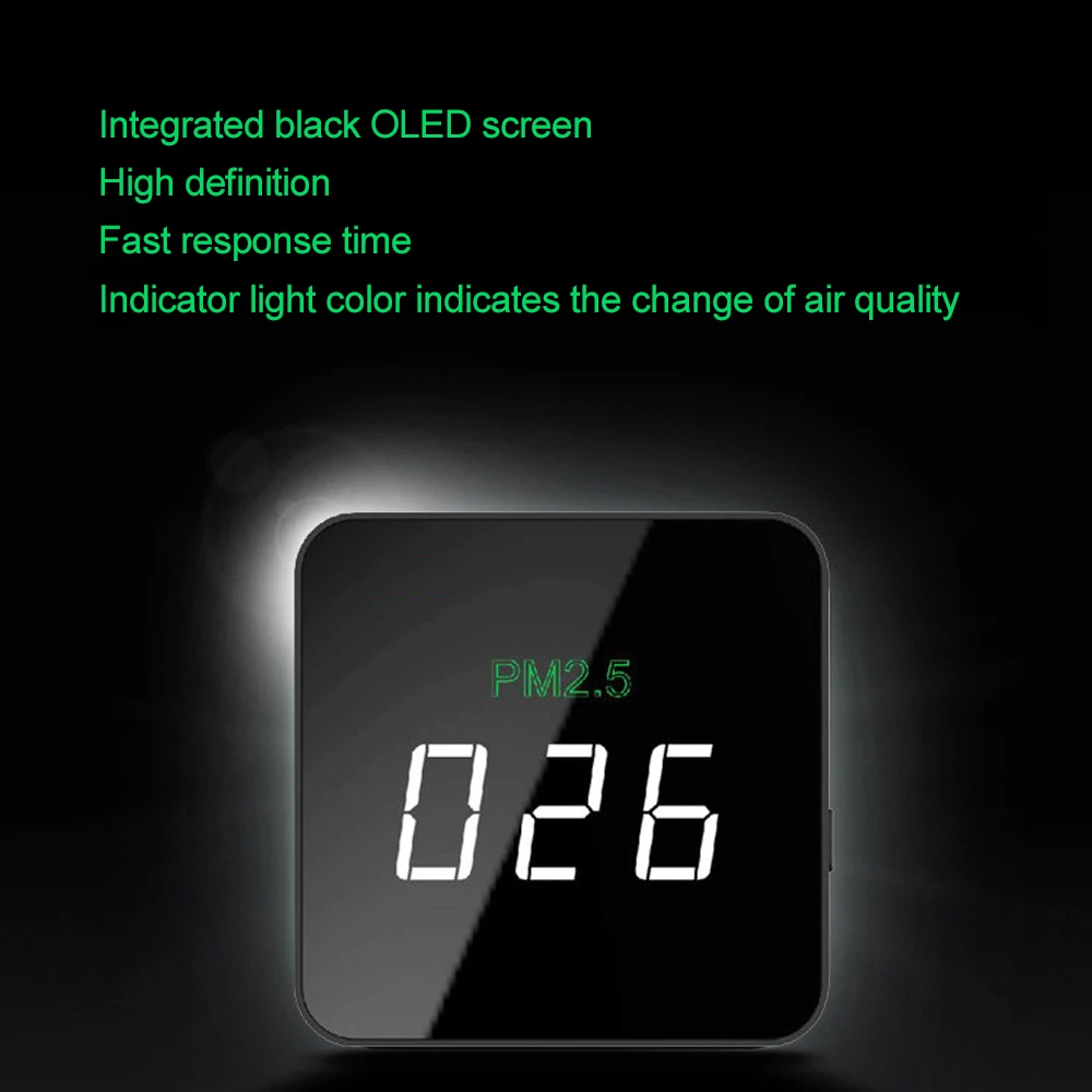 Цифровой тестер качества воздуха монитор лазерный PM2.5 миниатюрный датчик