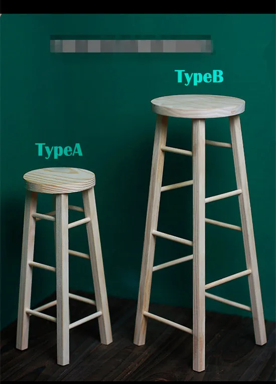 

High Stool as Chair Wine Bar for BJD 1/4,1/3,SD17 Uncle SD DD Doll Accessories AC19