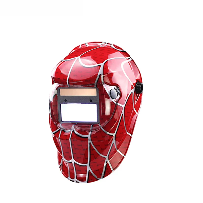 Red Spider Samrt солнечная батарея LI Автоматическое затемнение TIG MIG MMA MAG электрическая Сварочная маска/шлемы/сварочная Крышка для сварочного аппарата - Цвет: Red Spider