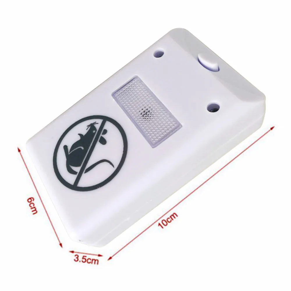 

1pc Electronic Pest Repeller Ultrasonic Rejector Mouse Mosquito Rat Mouse Repellent Anti Mosquito Repeller killer Rode EU PLUG