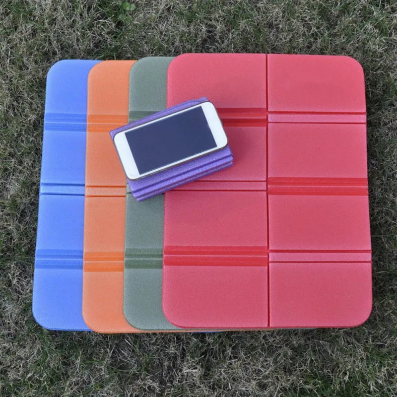 Portable 8 Folder Camping Mat Hiking Picnic Beach Pad Cushion Prevent Dirty Waterproof Moisture-Proof Foam Seat