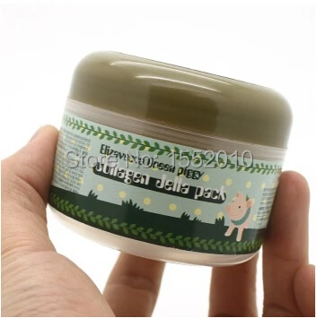 Elizavecca Elizabeth long eared bear (Elizavecca) 100g green pig skin whitening moisturizing E disposable sleep mask|whitening mask cream|whitening