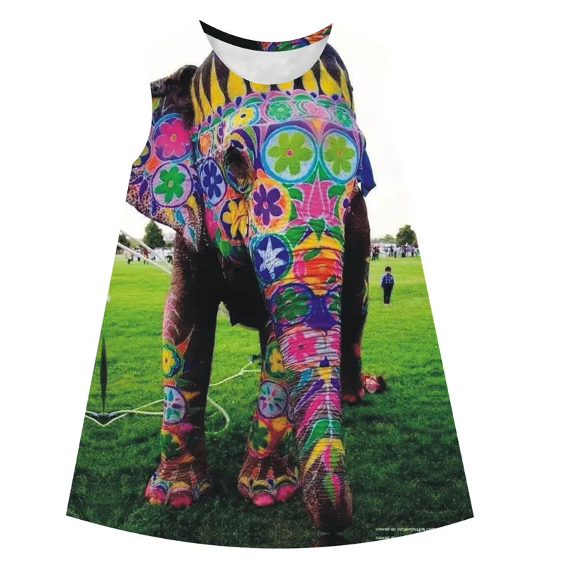 Детское платье Одежда для детей маленьких девочек Летние пляжные вечерние