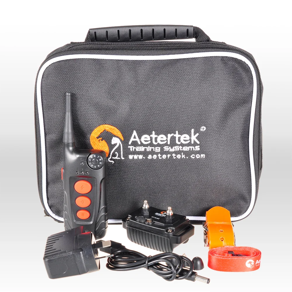 Бесплатная доставка новейший перезаряжаемый ошейник Aetertek для дрессировки 1