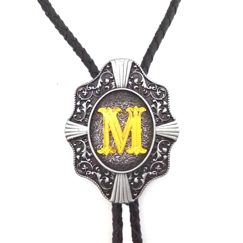 5 шт. оптовая продажа винтажный ковбойский галстук боло для мужчин черная кожаная