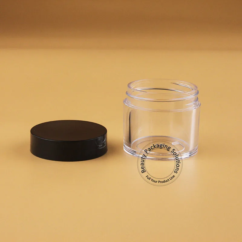 30 шт./лот пластиковая банка для крема г PS женский косметический контейнер 1 унция