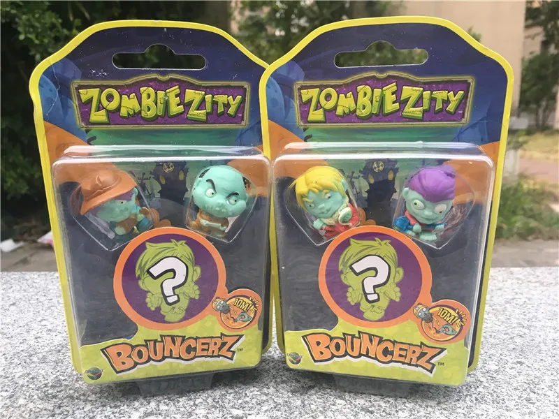 Мини-фигурки зомби Zity Bouncerz 2 + 1 специальный выпуск упаковка игрушек фигурки