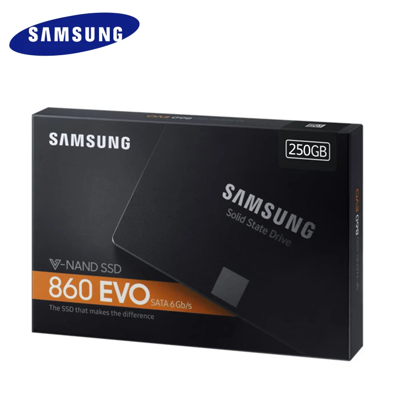 SAMSUNG SSD 860 EVO 250GB 500GB Internal Solid State Disk HDD Hard Drive SATA3 2.5 inch Laptop Desktop PC TLC disco duro 250 GB