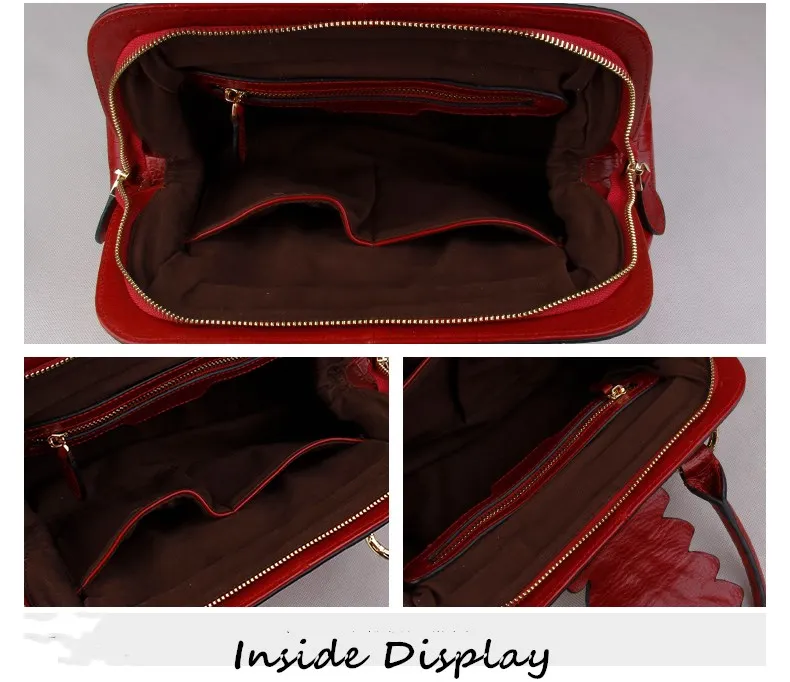 high quality vintage women bag genuine leather crocodile pattern bags luxury ladies handbags | Багаж и сумки