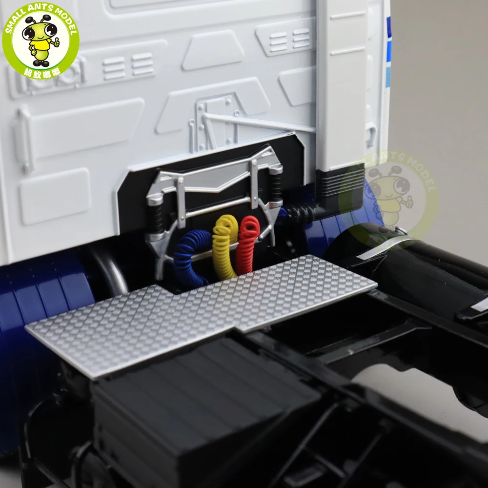 1/18 ROAD KINGS KK Volvo F1220 тягач 1977 литой автомобиль модели грузовиков игрушки для детей подарок белый и синий