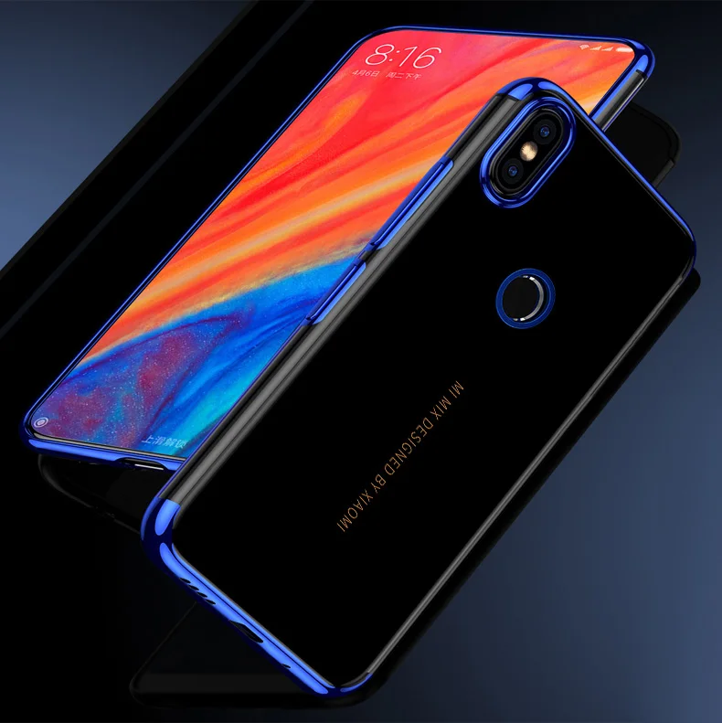 BBSW гальванический Мягкий ТПУ чехол для телефона Xiaomi Mi8 SE Mix2S 6X 5X Redmi 5 Plus Note Pro 5A 4X