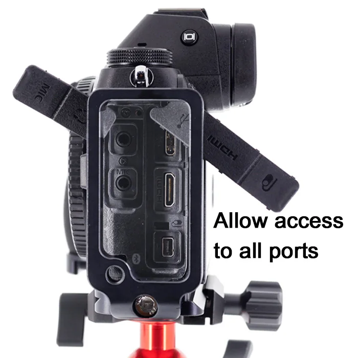 Обновление версии Quick Release L кронштейн держатель рукоятка для Nikon Z7 Z6 Камера Arca-Swiss Стандартный монтажа боковой пластины