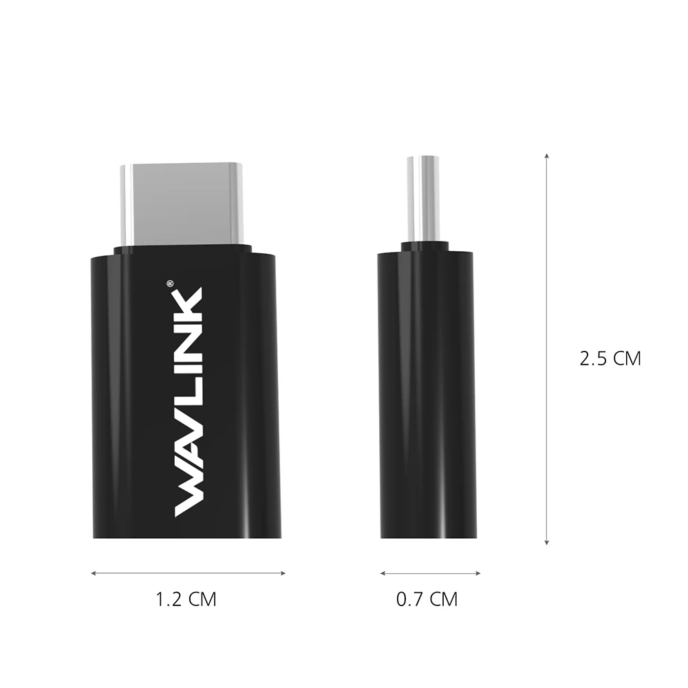 Wavlink 2 шт. USB C адаптер Type к Micro OTG конвертирующий разъем с 56 K зарядки синхронизации