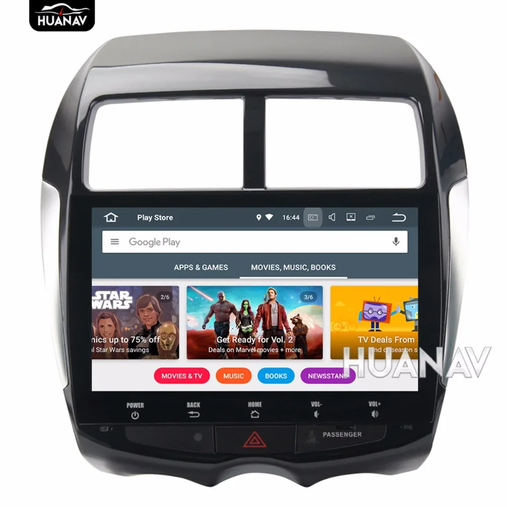 Автомобильный DVD плеер с экраном 10 2 дюйма 8 ядер Android 0 GPS навигация для MITSUBISHI ASX RVR