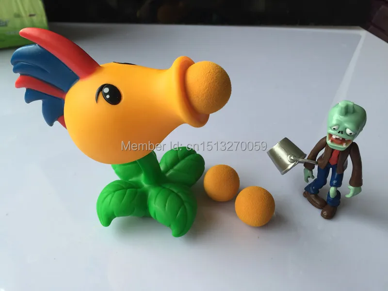 Горячая Распродажа, 23 стиля, новая популярная игра, PVZ Растения против Зомби, Peashooter, ПВХ фигурка, модель игрушки 10 см, Растения против Зомби, игрушки