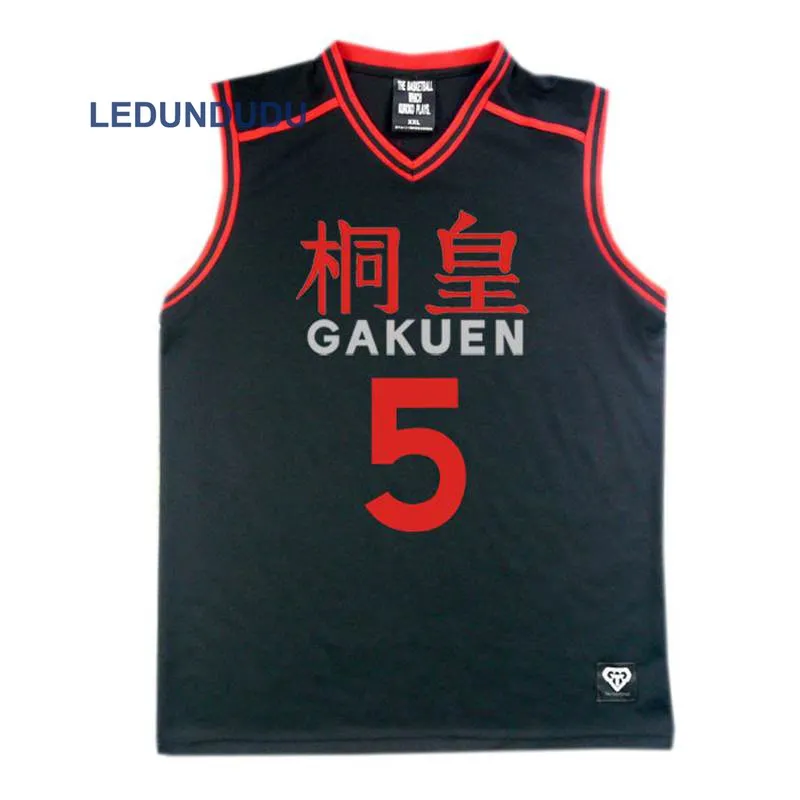 Аниме Kuroko no Basuke Basket косплей школьная форма GAKUEN Aomine Daiki Мужская трикотажная