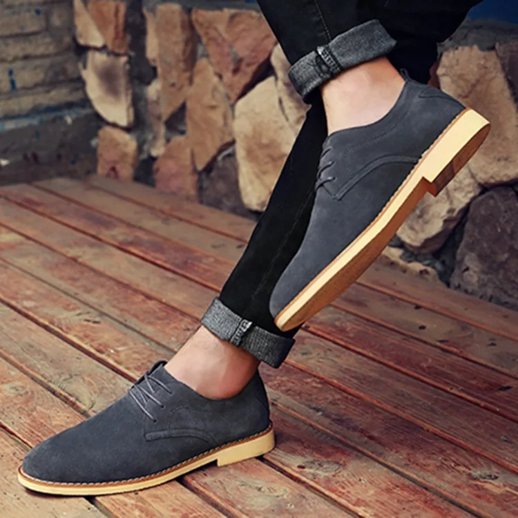Молодых мужская повседневная обувь кожаная кружева осенью новый мужской моды