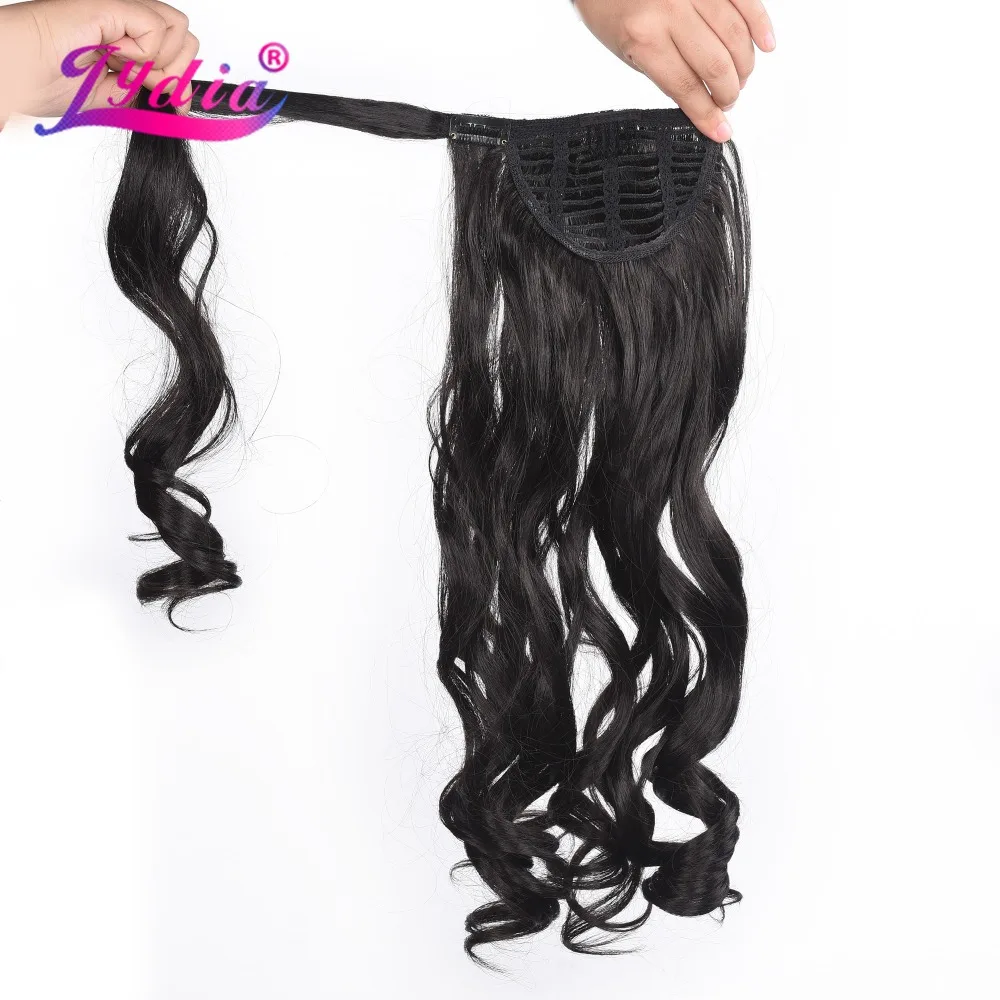 Женские конские хвостики Lydia Длинные Синтетические волосы для наращивания на