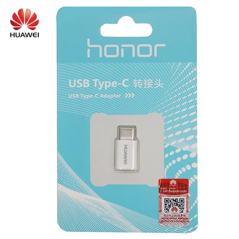 Official Pack Blue HUAWEI Micro USB-type c конвертер type-c кабель адаптер быстрое зарядное устройство honor 8 9 V8 P9 Supercharge P10 Plus mate 9 10 Pro nova - Цвет: Official Pack Blue