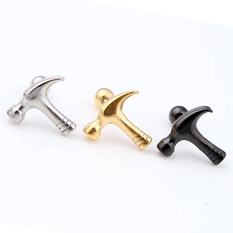 1 шт. модный молоток инструмент для губ ранцо на Козелок заглушка туннель тела