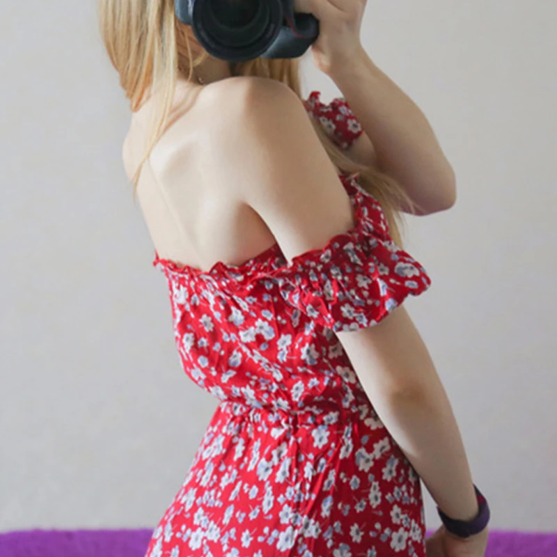 Sishot женские богемные платье 2017 Лето Осень вырос Цветочный Асимметричный принт с