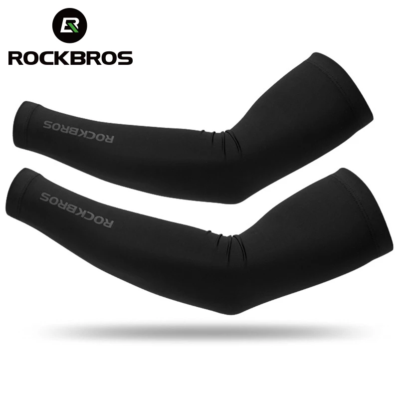 ROCKBROS Suncreen обогреватель для рук бега велоспорта баскетбола рукава защита от УФ