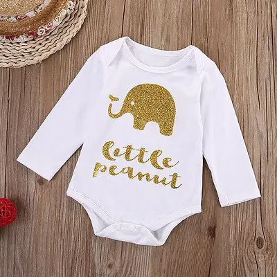 Одежда с длинными рукавами для новорожденных мальчиков и девочек комбинезон