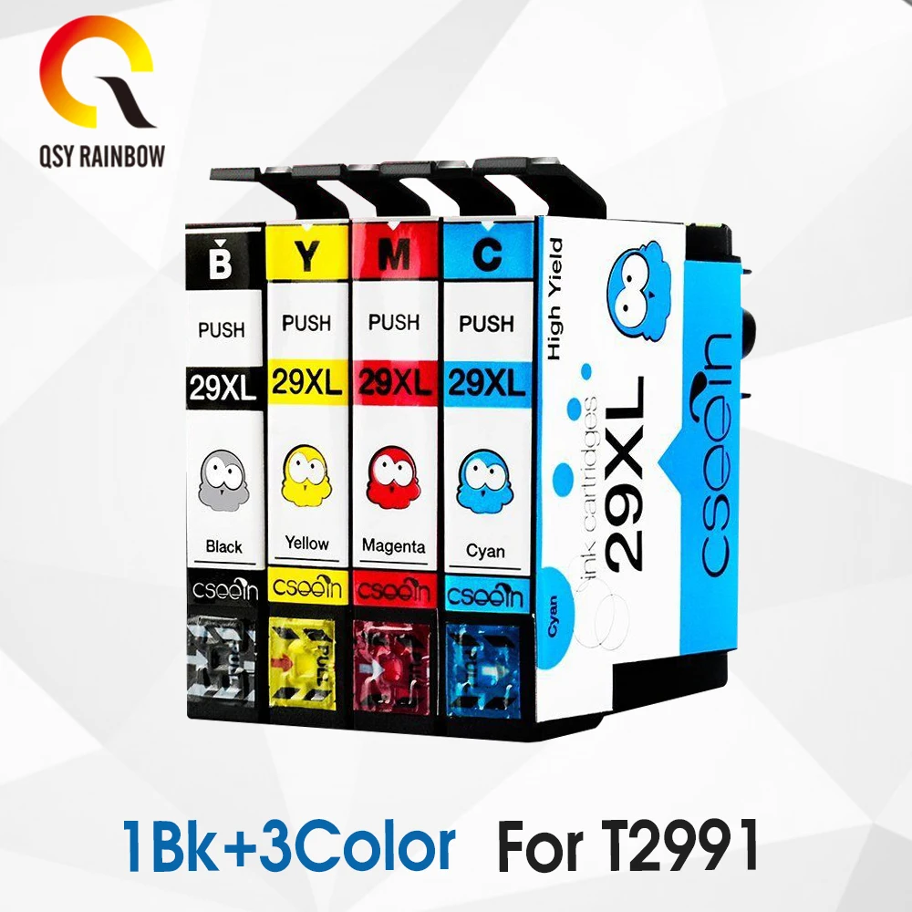 CMYK SUPPLIES Замена 10 шт. T2991XL T2991 для Epson чернильных картриджей 29XL XP235 XP247 XP245 XP332 XP335 XP342