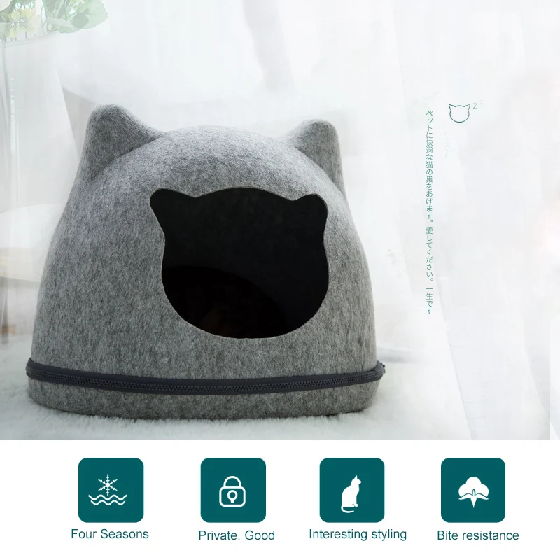 HEYPET кровать для кошки домик для питомца коврик для кошек котенок отверстие домик скамья для собаки щенка домашнее гнездо питомник для домашних животных кошачьи ушки
