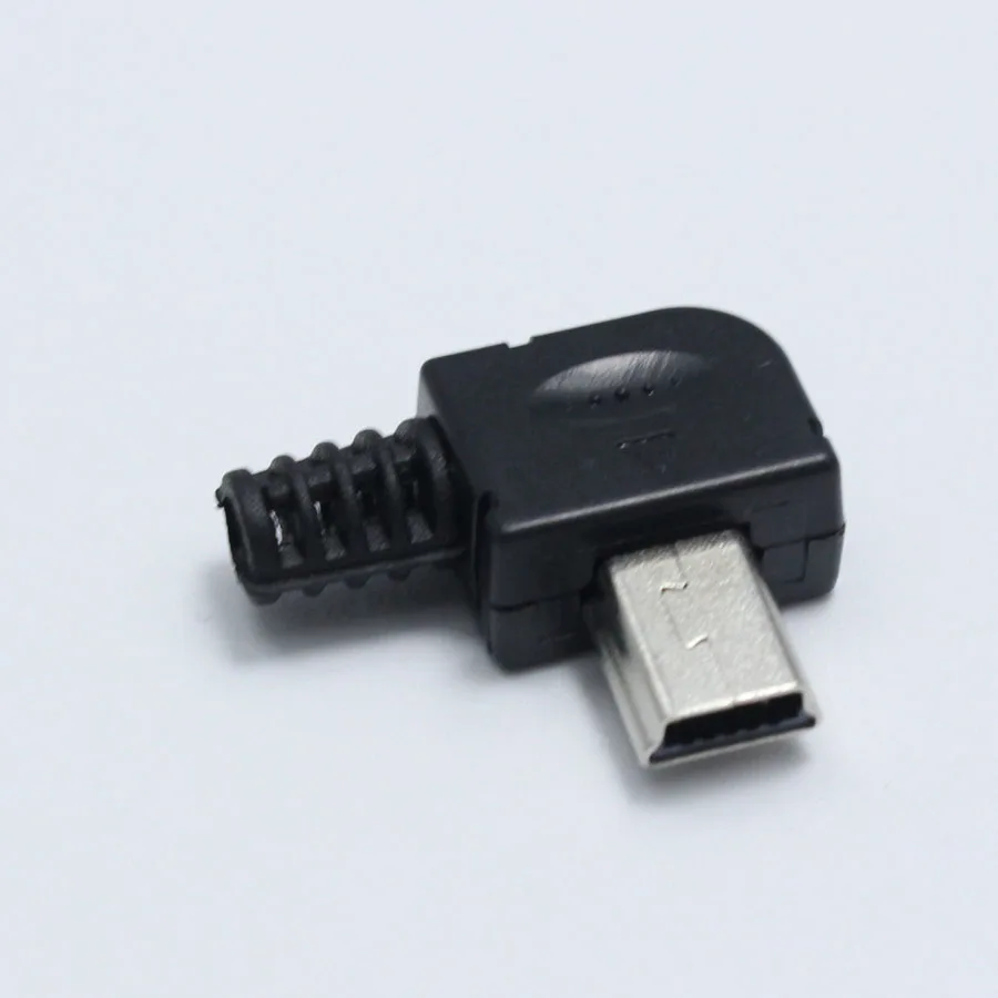 10 комплектов DIY Мини USB 5Pin сварочный Тип Штекерный Соединитель 3 в 1 90 градусов