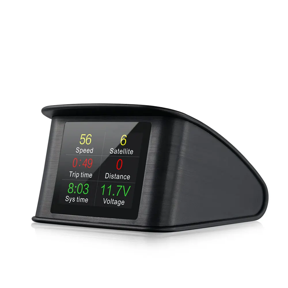 YASOKRO автомобильный OBD2 компьютерный скоростной проектор цифровой спидометр HUD