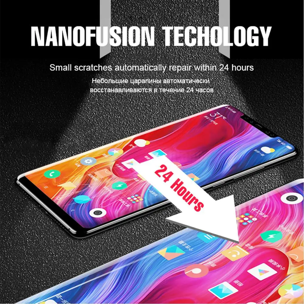 Новинка 10D мягкая Гидрогелевая пленка из ТПУ Для Xiaomi Mi 9 8 6 6X 5 5X 5S A1 A2 Mix 2 2s 3 Max HD нано