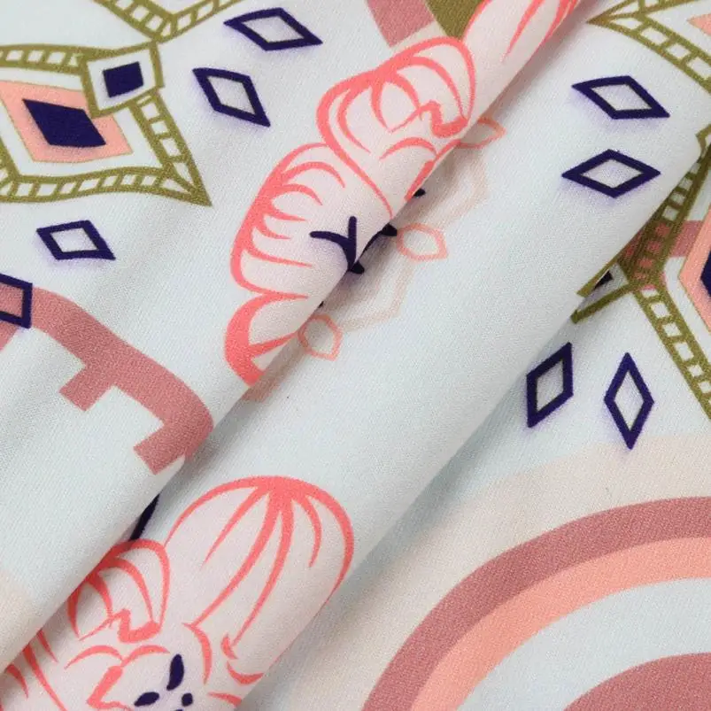 Цветочные Печатные Элегантные блузки 2019 осенние модные женские топы с круглым