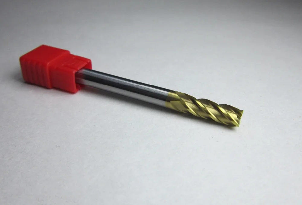 

DIA 6MM HRC62 long shank L=75mm tungsten carbide Flat end mills milling cutter 4 flutes CNC 62HRC for hard steel stainless steel
