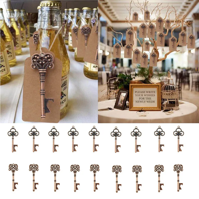 5 шт. металлический скелет открывалка для бутылок свадебной вечеринки гостей