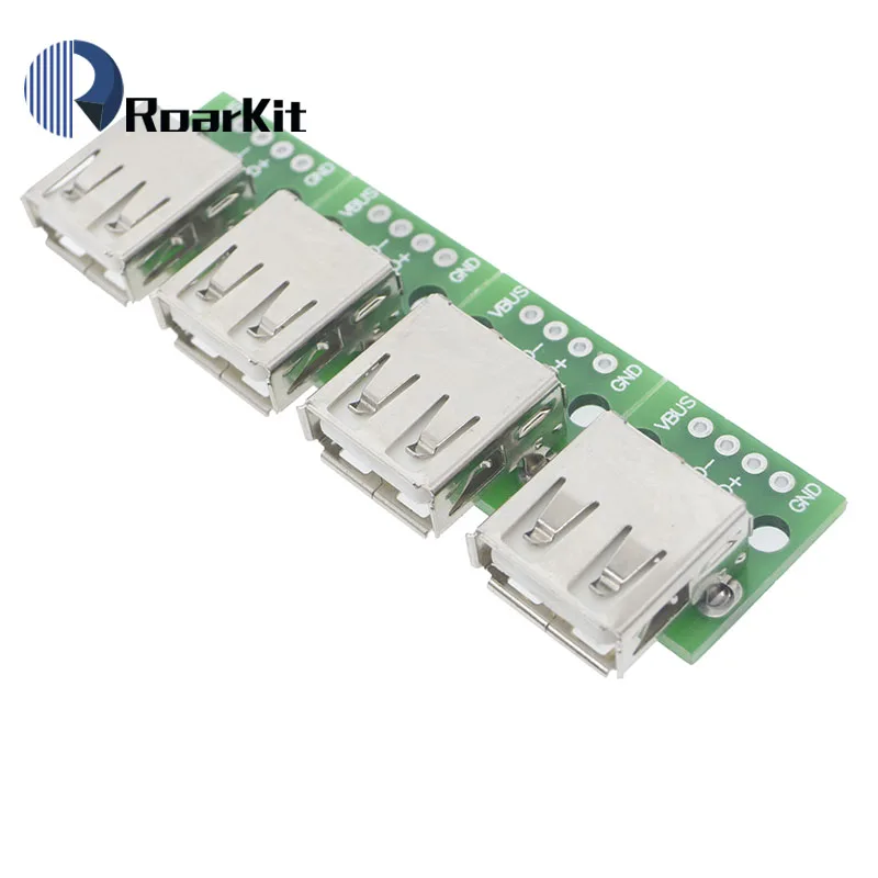 10 шт./лот USB-03 USB2.0 разъем к 4P DIP-переключатель DIP-адаптер плата модуль USB-адаптер |