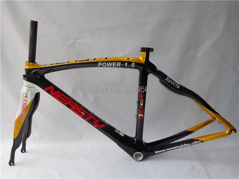 Рамка для шоссейного велосипеда углеродная рамка 48 56 см карбоновая рама 700C quadro