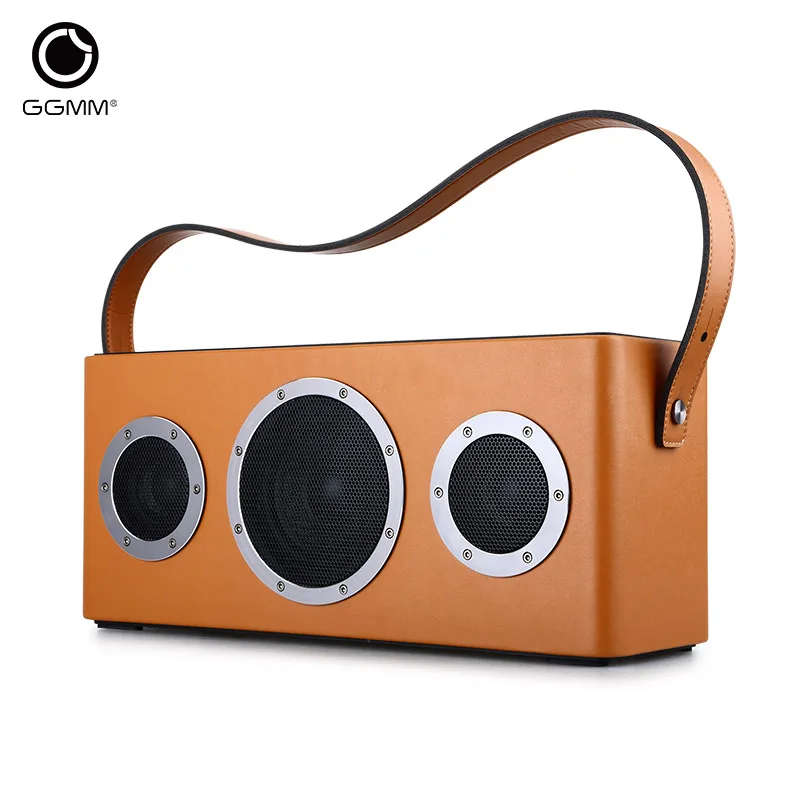 Orange GGMM M4 Bluetooth динамик портативный динамик беспроводной WiFi динамик аудио HiFi стерео звук с басами для iOS Android Windows - Цвет: Orange