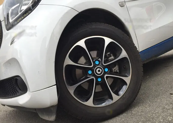 Подходит для smart Fortwo forfour 451 453 автомобильные аксессуары крышка колеса наклейки