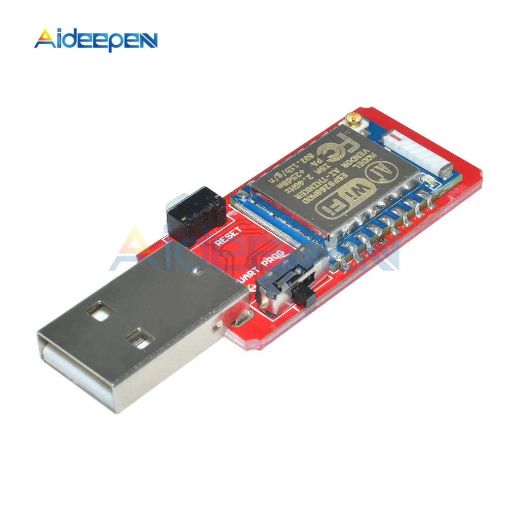 Плата разработки CH340 CH340G USB в ESP8266 беспроводная Wi Fi Модуль 4 5 В встроенная антенна