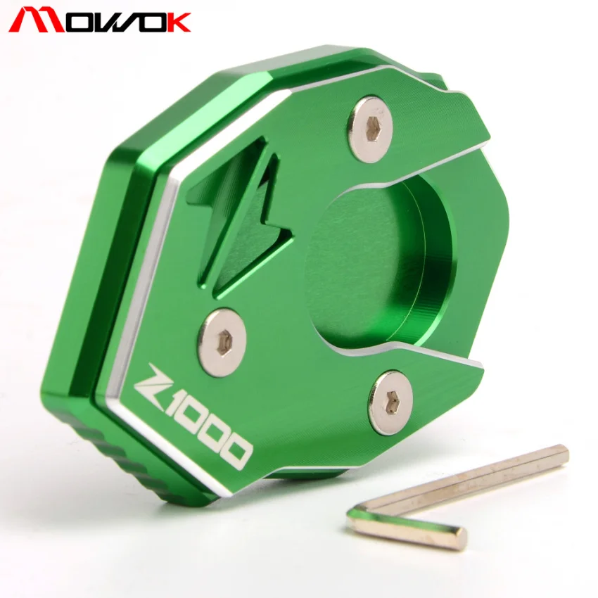 Боковая подставка для Kawasaki Z1000 2010 2011 2012 2013 2014 2015 2016 Z1000SX Kickstand Extension z1000 | Автомобили