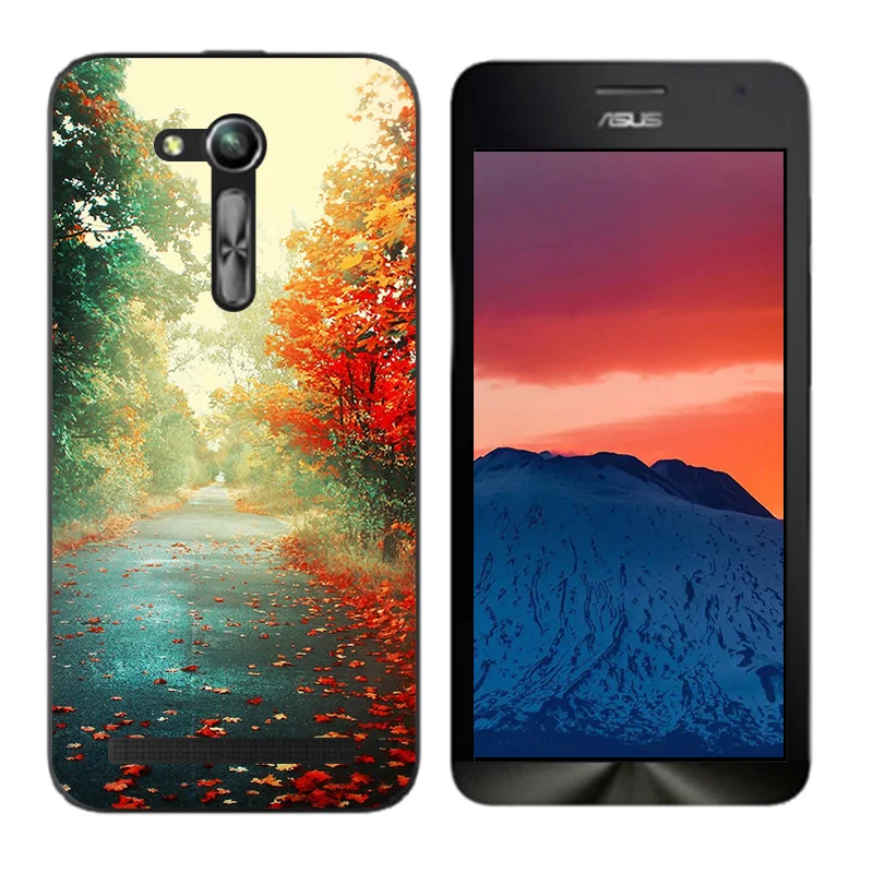 11 Чехол для Asus X014D чехол для Asus Zenfone GO ZB450KL ZB452KG 2nd Gen ASUS_X014D DIY чехол с изображением сосны - Цвет: 11