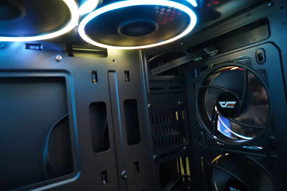 Aigo MR12 120 мм rgb чехол Вентилятор охлаждения кулер Синхронизация с ASUS беспроводной контроллер ПК Вентилятор охлаждения двойное кольцо бесшумный пульт дистанционного управления