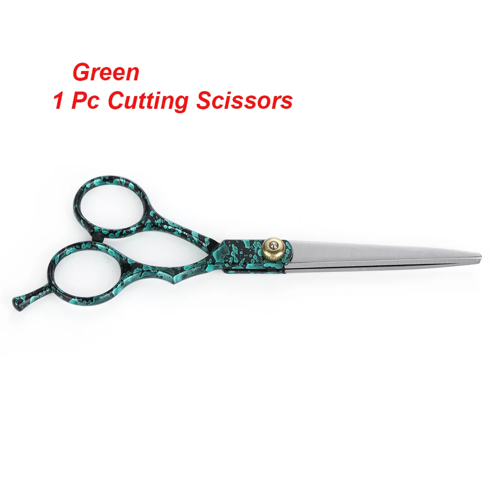Cutting green Профессиональные Парикмахерские ножницы для стрижки волос длина 15 см парикмахерские Парикмахерские филировочные ножницы Инструменты для укладки волос - Цвет: Cutting green