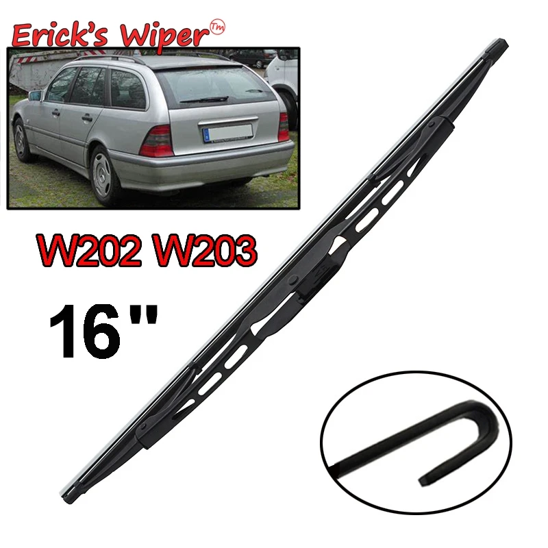 Заднее стекло Erick's W202 16 дюймов для Mercedes Benz C Class W203 93 2007|Стеклоочистители| |