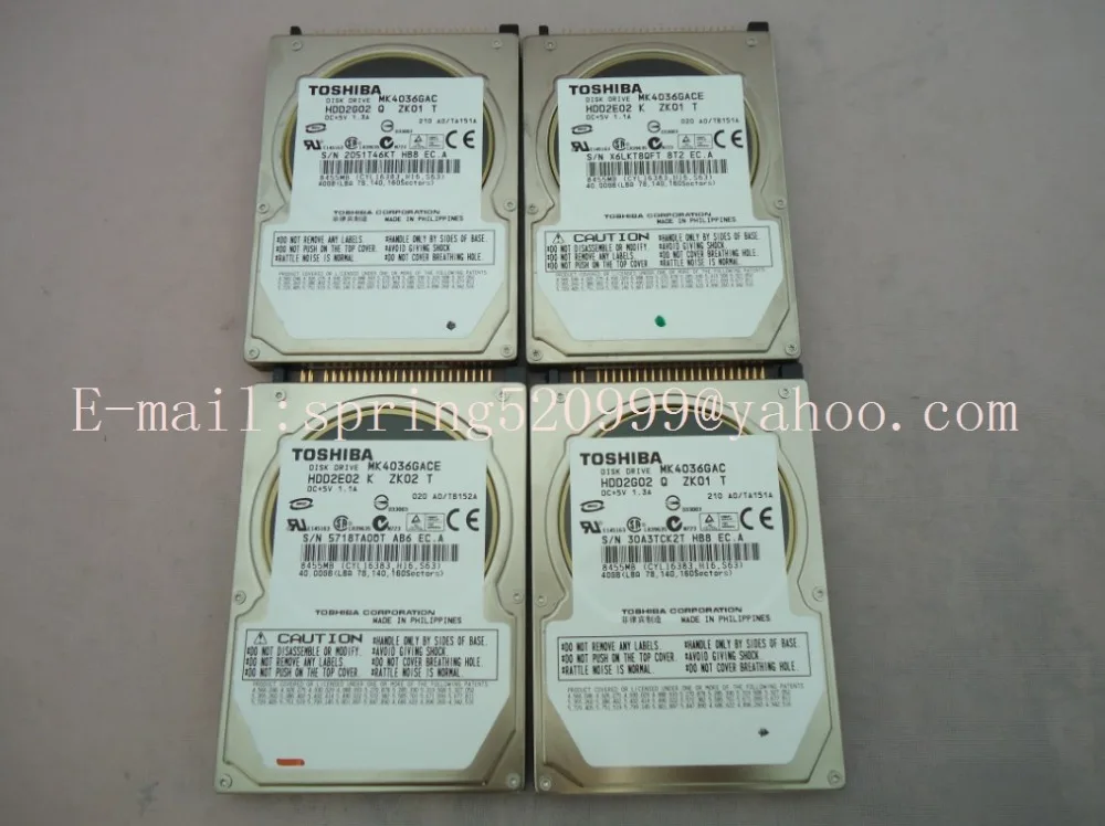Диск MK4036GAC MK4036GACE диск HDD2E02 2G02 DC + 5 В 1 3a/1 1a 40 ГБ 8455 МБ для mercedes benz жёсткий автомобиля